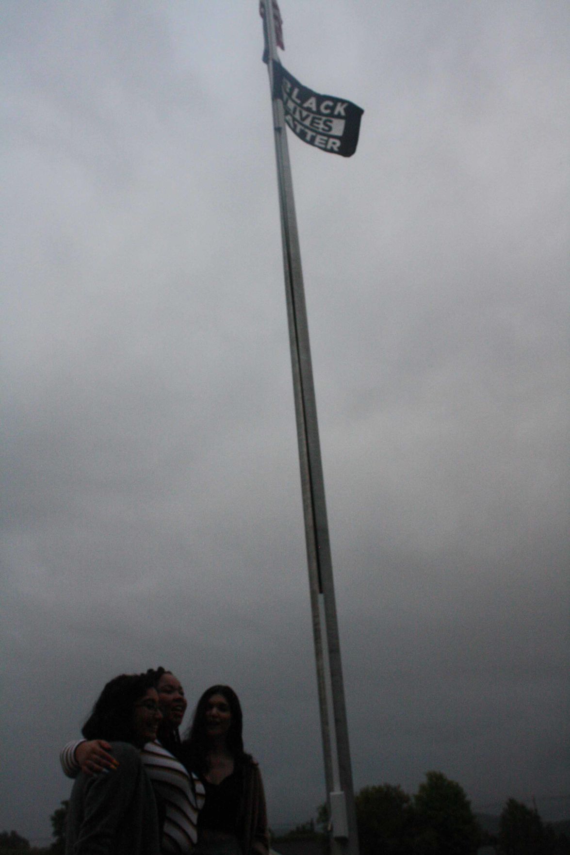 BLM flag Milton